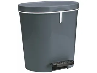Pedaalemmer Zamora 8 Liter Antraciet - 1