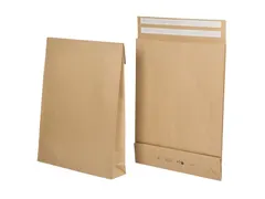 E-Commerce envelop IEZZY 250x350x80+96mm retoursluiting bruin 250st