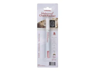Krijtstift Europel watervast 1-3mm wit blister 1 stuk - 3