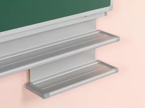 Schoolbord Vijfvlaksbord 120x200cm wandmontage krijtbord groen emaille