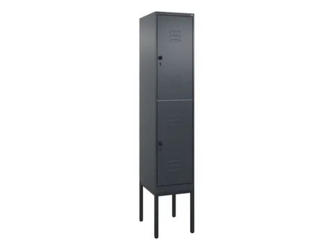 dubbeldekse locker,HxBxD 2120x400x500mm,1x2vak.,vak B 400mm