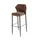 barkruk,zitting H 790mm,zitting kunstleer,zitting kunstleer cognac