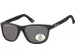 Zonnebril Montana met smoke gepolariseerd glas mat zwart