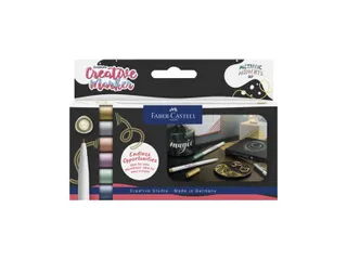 Marker creatief Faber-Castell Goldfaber 1.5 set a 6 stuks Metallic Mom - 1