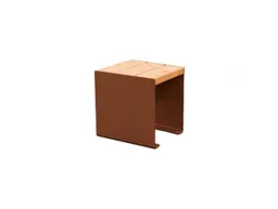 stoel,B 450mm,3latten,hout-zitting licht eikenhout,zitting H 450mm