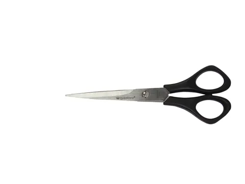 Schaar Quantore 160mm + plastic handvat zwart