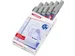 Edding 385 Flipchart effect marker Zilvergrijs