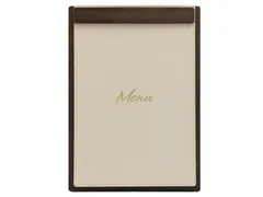 Menukaart Securit Signature klembord A4 grijs
