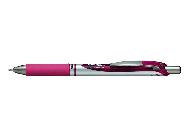 Gelschrijver Pentel Energel BL77 roze 0.35mm