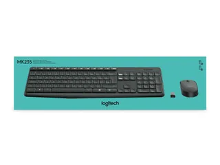 Logitech MK235 toetsenbord Inclusief muis USB QWERTZ Duits Grijs - 6