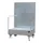 Verrijdbare Opvangbak,V. 2X200L Vat,Opvangvol. 215L