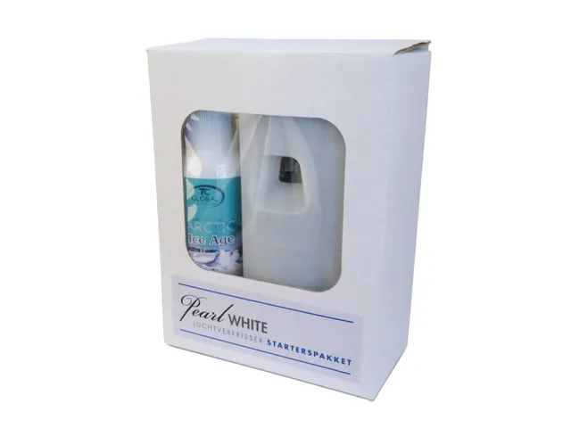 Pearl white luchtverfrisser starterpakket 430501