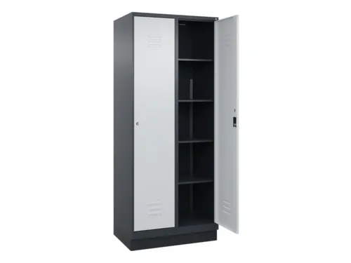 wasgoedverdeelkast,HxBxD 1950x800x500mm,vak B 400mm,cilinderslot