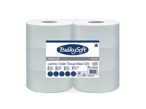 BulkySoft Maxi jumborollen cellulose 2laags 6 rollen Eco