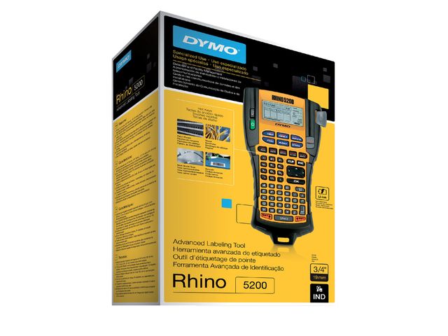 Etiqueteuse Dymo Rhino Pro 5200 Abc