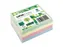 UPM notes 75x75 assorti pastel kleuren blok 400 vel