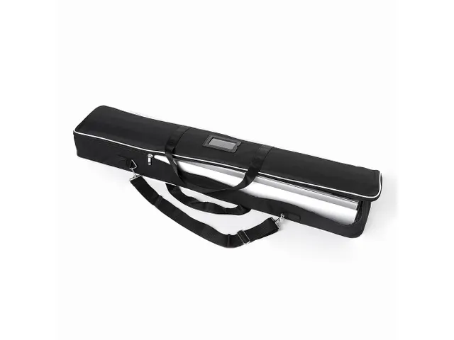 Roll-Banner Massive 85x160-220 cm 1 Voet Zilver