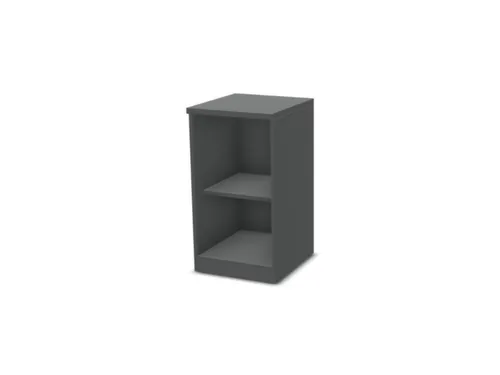 kantoorstelling,HxBxD 720x400x445mm,MS-donkergrijs