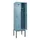 locker voor scheiding van kleding,HxBxD 2120x600x500mm,2vak