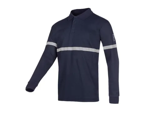 Sioen Bladel polo, marineblauw, maat S, per stuk