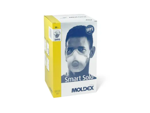 Moldex stofmasker Smart Solo FFP2 NR D Ventex Klima-ventiel