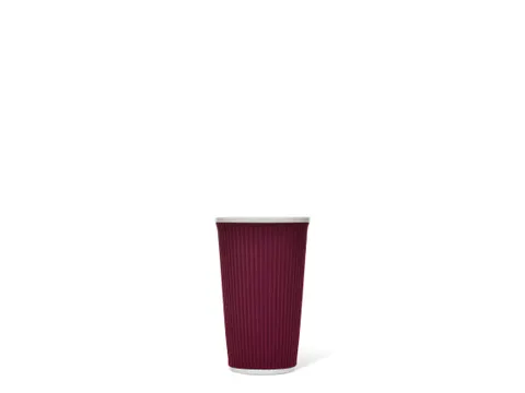 Beker porselein Les Artistes Paris 450ml met siliconen grip Rood