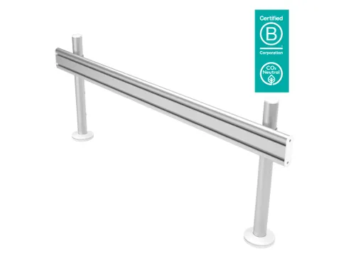Viewlite Toolbar Bureaurail 702 Zilver Wit