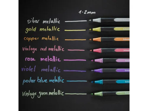 Metallic liner Schneider Paint-It 020 1-2mm 100st. SIS-display Engels
