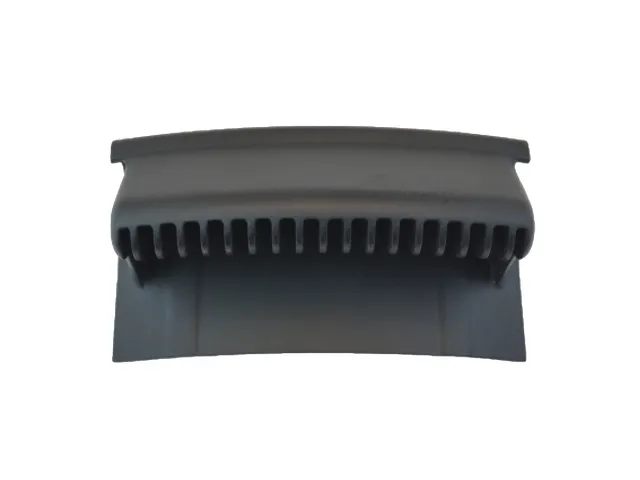 Denox kunststof Afvalvat met deksel 70 liter Zwart