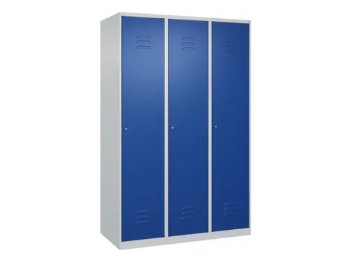 locker voor scheiding van kleding,HxBxD 1850x1200x500mm,3vak