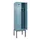 locker voor scheiding van kleding,HxBxD 2120x600x500mm,2vak