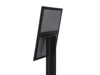 Menustandaard LED Verlicht Zwart 4xA4 - 3