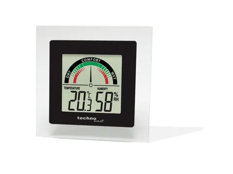 Weerstation Technoline WS 6455 144x96x38mm zwart/zilver LCD display