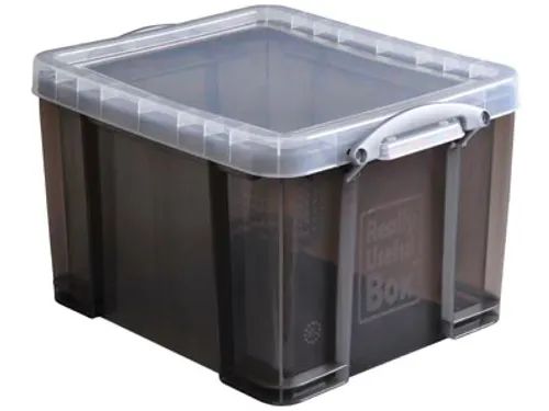 Opbergdoos 35 Liter Transparant Smoke