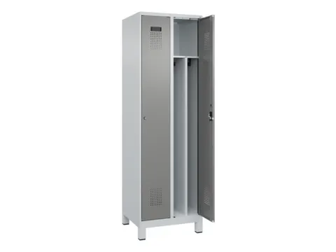 locker voor scheiding van kleding,HxBxD 1950x600x500mm,2vak