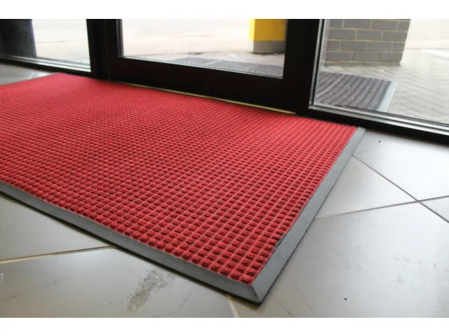 schoonloopmat,HxLxB 7x900x600mm,rubber,met oppervlak in kubusvorm