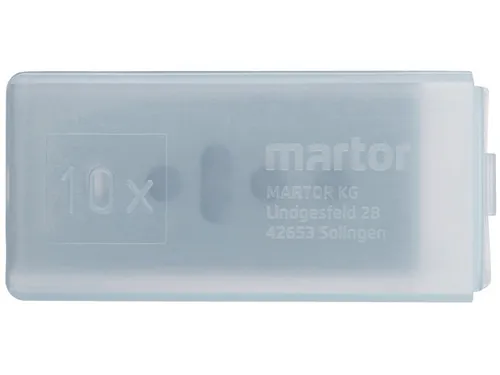 Reservemes Martor Industrie mesje nr. 45 rechthoekig 10 stuks