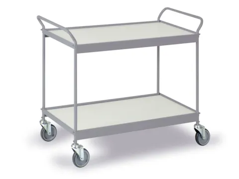 Universele Wagen 150kg Laadvl. Lxb 990x500mm 2 Etages Zilvergrijs