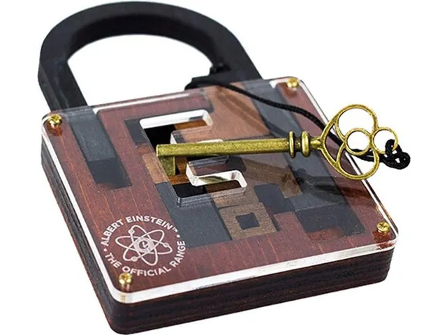 Puzzle cérébral Einstein Lock Puzzle