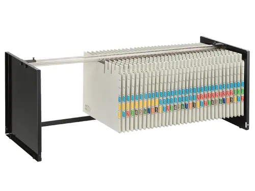 Hangmappenrek Jalema Lateraal Secolor stapelbaar 110cm zwart A4