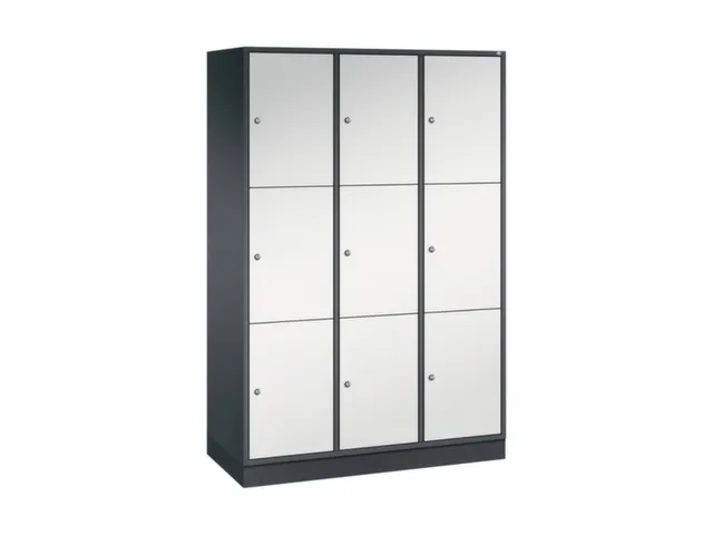 armoire multicases grand volume,RAL7021/RAL7035,HxlxP 1950x1220x500mm