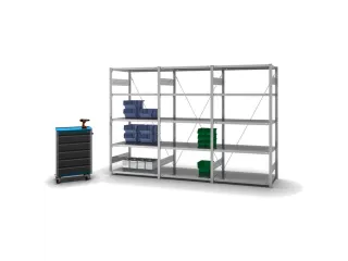 systeemstelling,grondveld,HxBxD 2000x1060x635mm,vakl. 140kg - 3