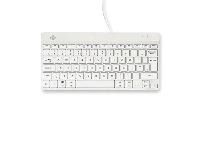 Compact Break ergonomisch toetsenbord QWERTY UK Wit draadloos