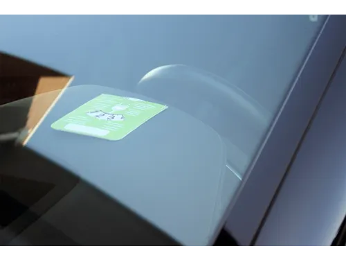 Parkeerschijf Kangaro E-car met blauwe en groene zijde