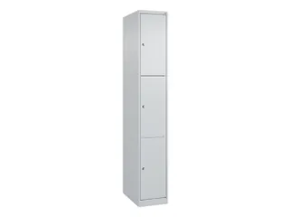 lockerkast,HxBxD 1850x300x500mm,1x3vakken,vak B 300mm,cil.-slot - 1