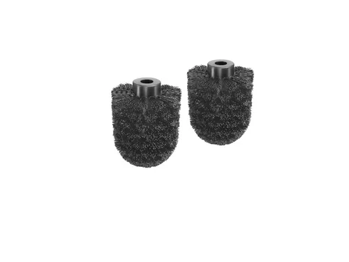 Toiletborstelkop BlackSatino zwart 332150 2 stuks