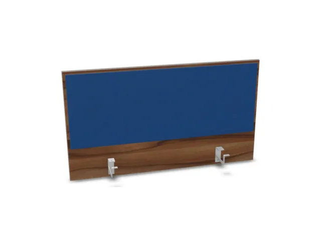 opzetpaneel bureau aanbouw achter NP-tiepolo nut BN6016-blauw 1000mm