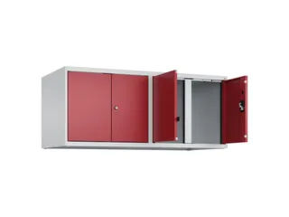 opzetkast,v. locker voor scheiding van kleding,4vak.,vak B 300mm - 1