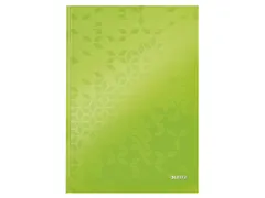 Notitieboek Leitz WOW A4 lijn groen