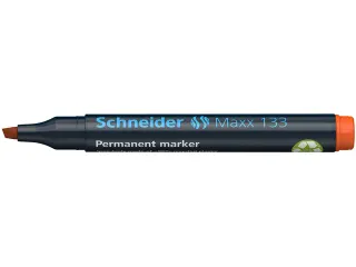 Marker Schneider Maxx 133 permanent beitelpunt oranje - 3